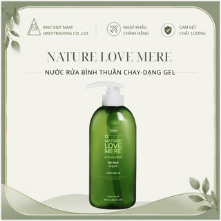 Chai nước rửa bình dạng Gel-Thuần Chay Nature Love Mere