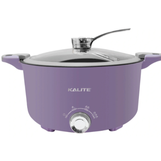 Nồi Lẩu Điện Kalite KL555 5L 1000w, Đa năng, Gia nhiệt nhanh. KÈM XỬNG HẤP, CHÍNH HÃNG