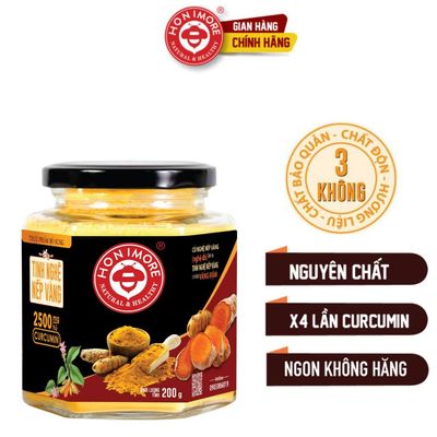Tinh nghệ Nếp vàng Honimore Natural & Healthy 200g/ hũ