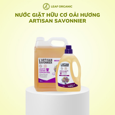 Nước giặt hữu cơ oải hương Artisan Savonnier 1,5L