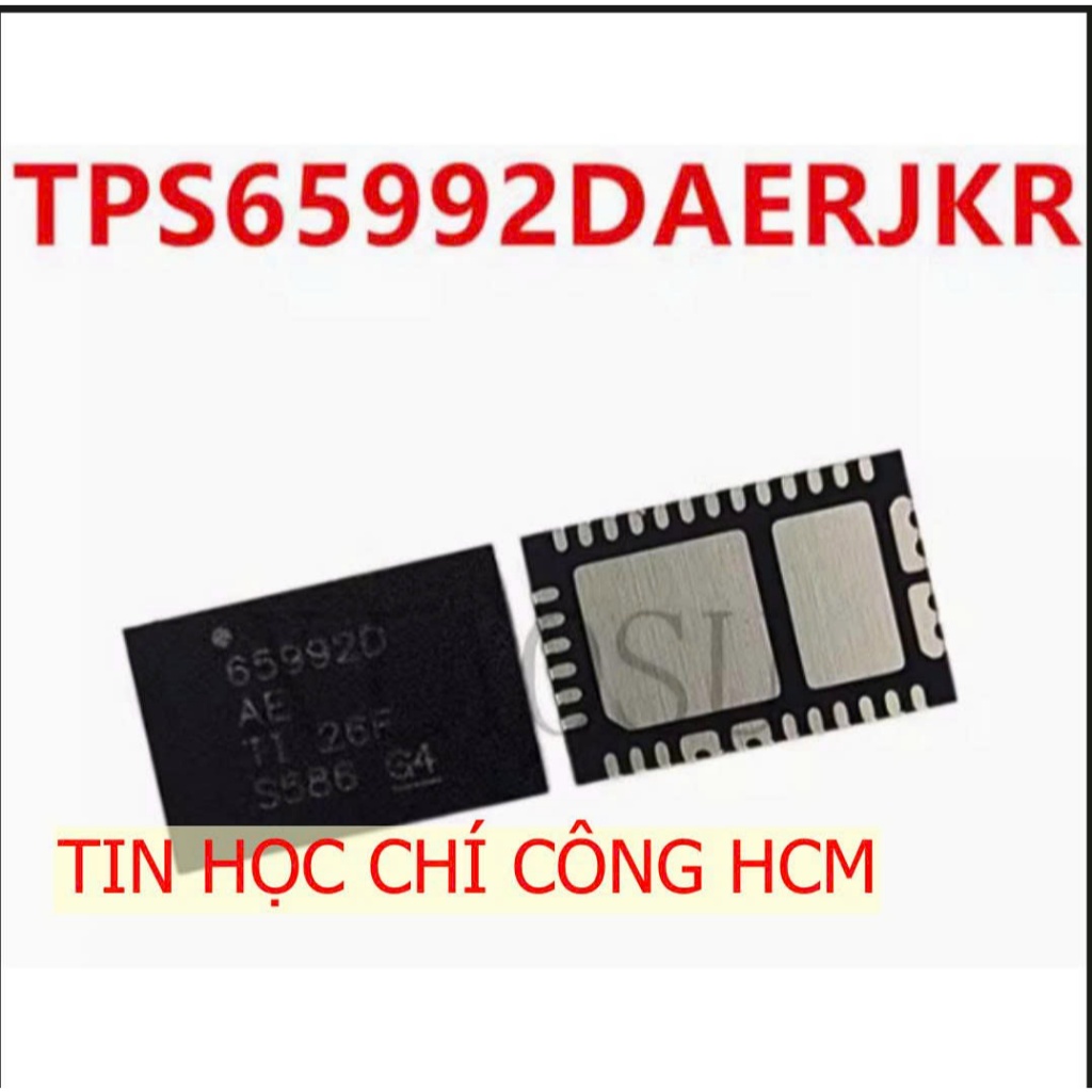 TPS65992DAERJKR 65992D 65992 ic nguồn trên bo mạch