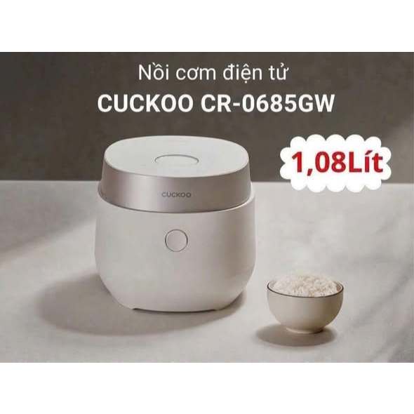 Nồi cơm điện Cuckoo CR-0685GW 1,08 lít