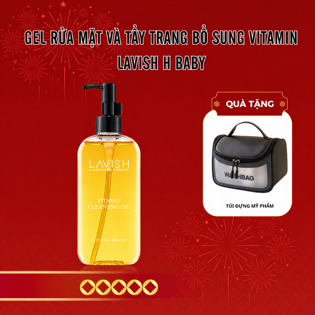 Gel rửa mặt & tẩy trang Lavish H Baby