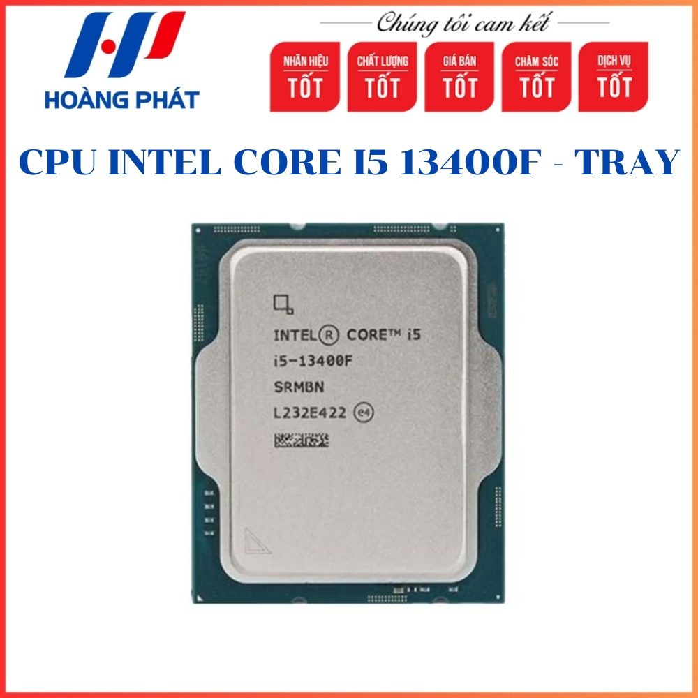 CPU Intel Core i5 13400F TRAY - Hàng Chính Hãng