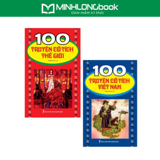 Sách: combo 100 truyện cổ tích việt nam + 100 truyện cổ tích thế giới