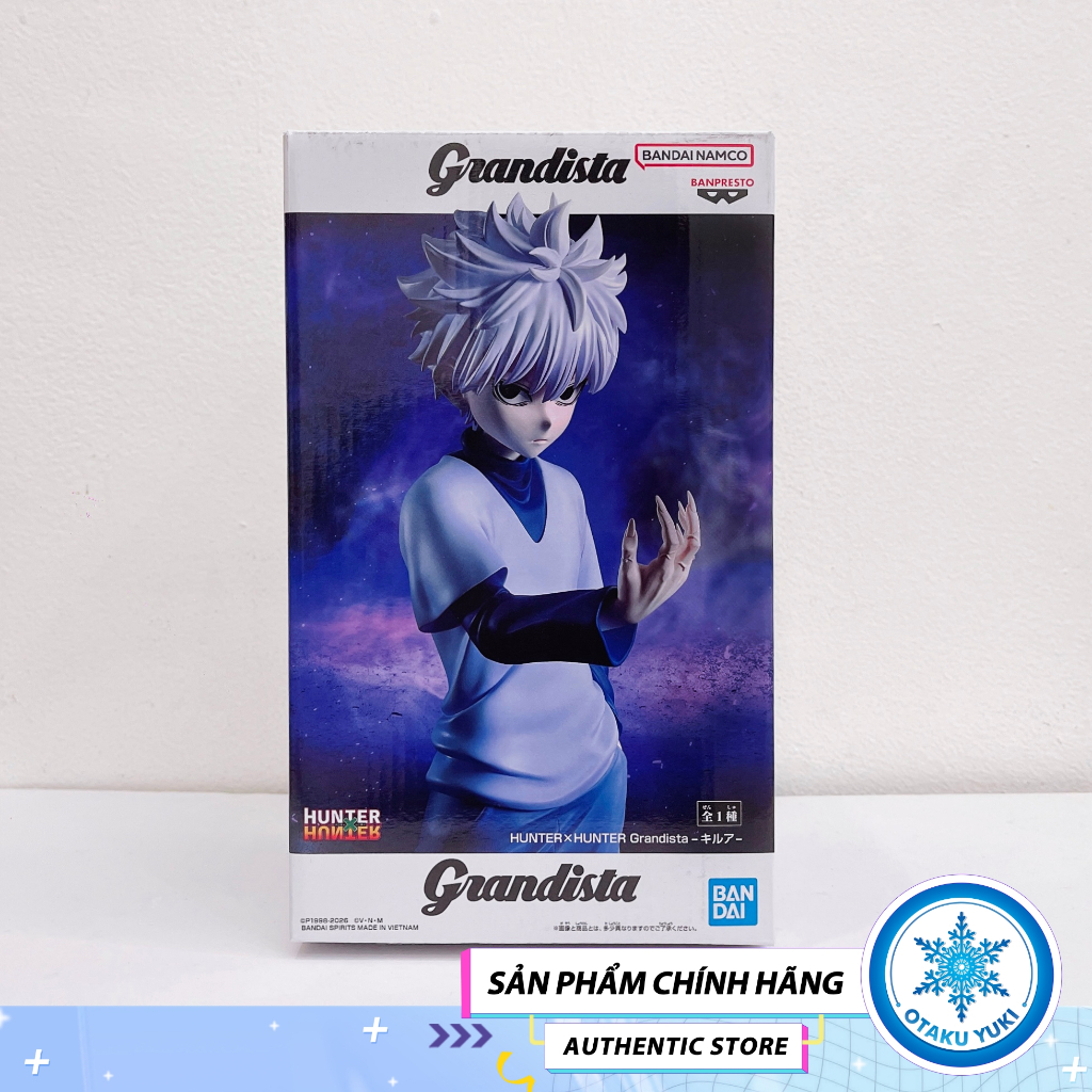 Mô Hình Killua - Hunter X Hunter - Grandista Figure Chính Hãng (Banpresto)