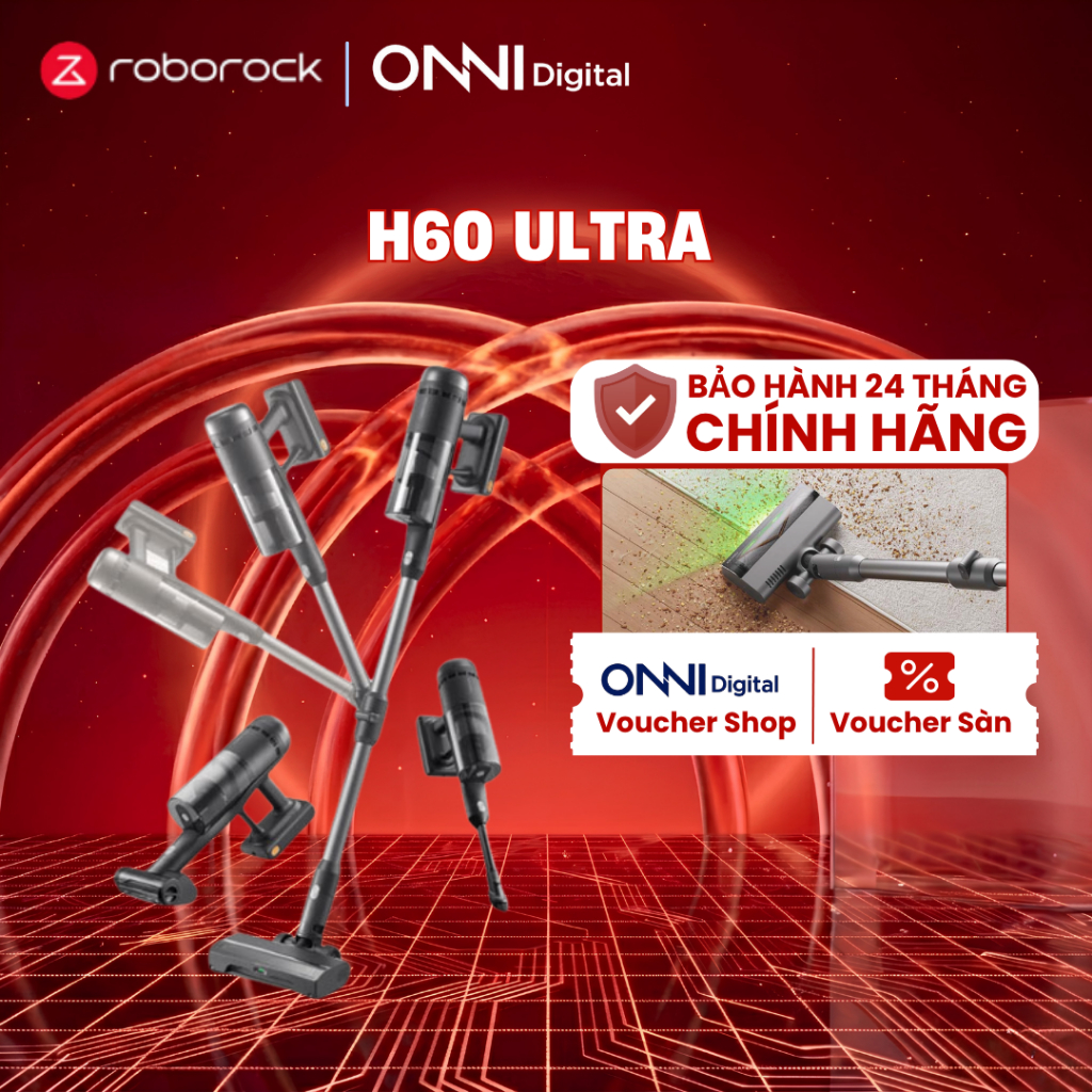 Máy Hút Bụi Cầm tay Không Dây Roborock H60 Ultra