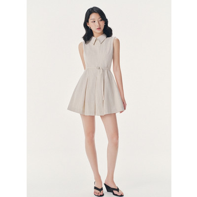 Đầm mini sát nách dáng ôm xòe Mono Talk - MOF26S-O20003TK