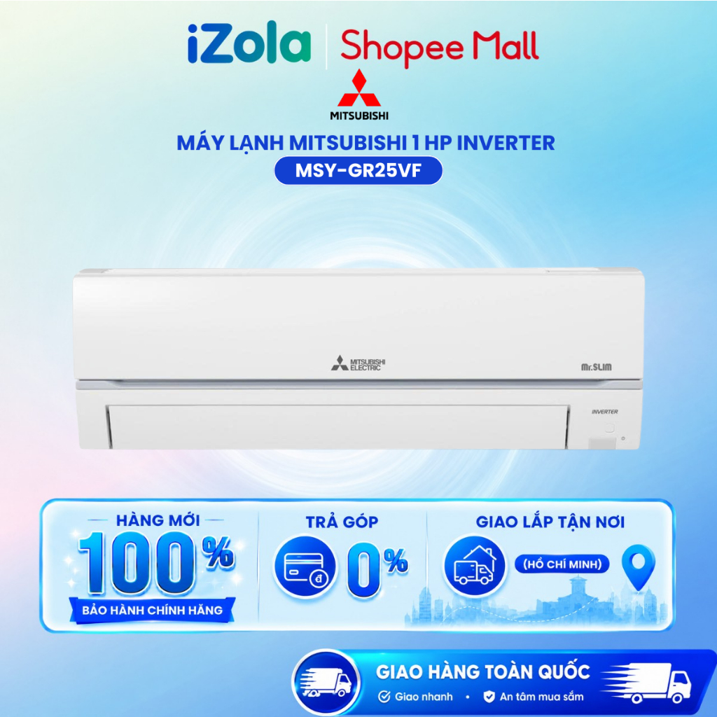 MSY-GR25VF - Máy lạnh Mitsubishi Electric Inverter 1 HP MSY-GR25VF - Hàng chính hãng