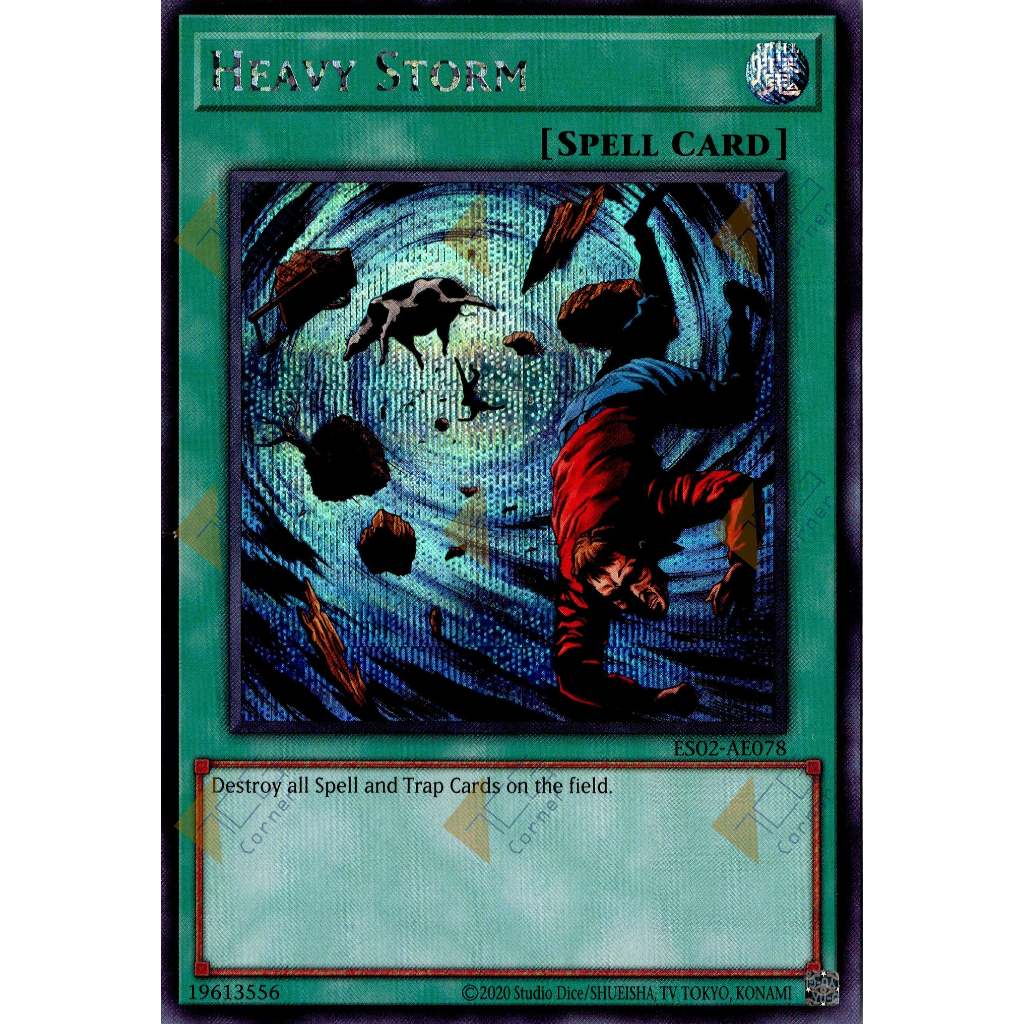 [KW2 Yugioh] [EN-AE] Thẻ ES02-AE078 Heavy Storm