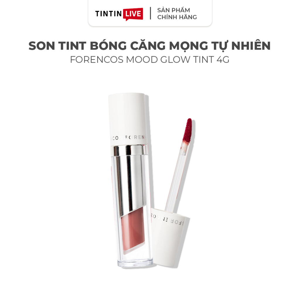 [FORENCOS] Son bóng hỗ trợ dưỡng ẩm, làm mềm môi và căng mọng Mood Glow Tint 4g - TinTin Live