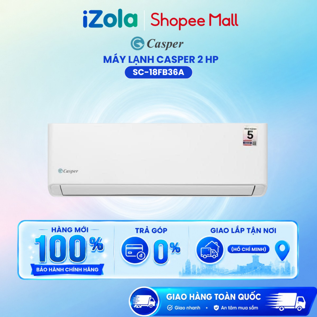 Máy lạnh Casper 2 HP SC-18FB36A - Hàng chính hãng