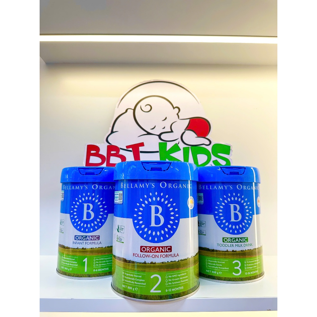 [KO QUÀ] BELLAMY'S HMO - ORGANIC - Sữa Bellamy's Organic CLassic chuẩn tem Forever