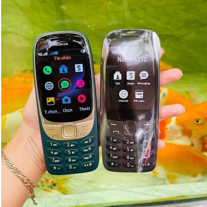 Điện thoại Nokia 6310 (2025) Hỗ trợ sóng 4G Sóng Khỏe Màn To, Bảo hành 12 tháng