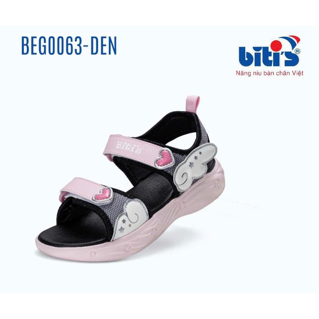 Sandal Biti's bé gái BEG0063 BEG010097 - mẫu mới - chính hãng - ôm chân - đế êm size từ 30 -37 | BigBuy360 - bigbuy360.vn