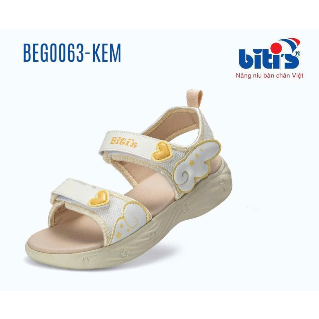 Sandal Biti's bé gái BEG0063 BEG010097 - mẫu mới - chính hãng - ôm chân - đế êm size từ 30 -37 | BigBuy360 - bigbuy360.vn