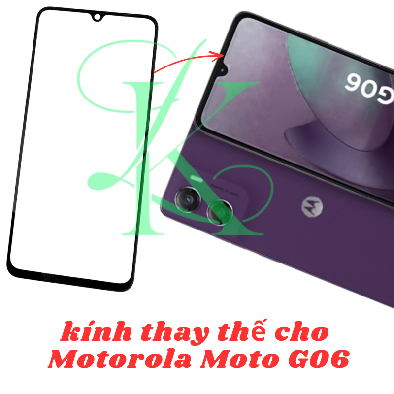 Kính ép trên màn hình dành cho Motorola Moto G06 | kính ép dành cho Motorola Moto G06