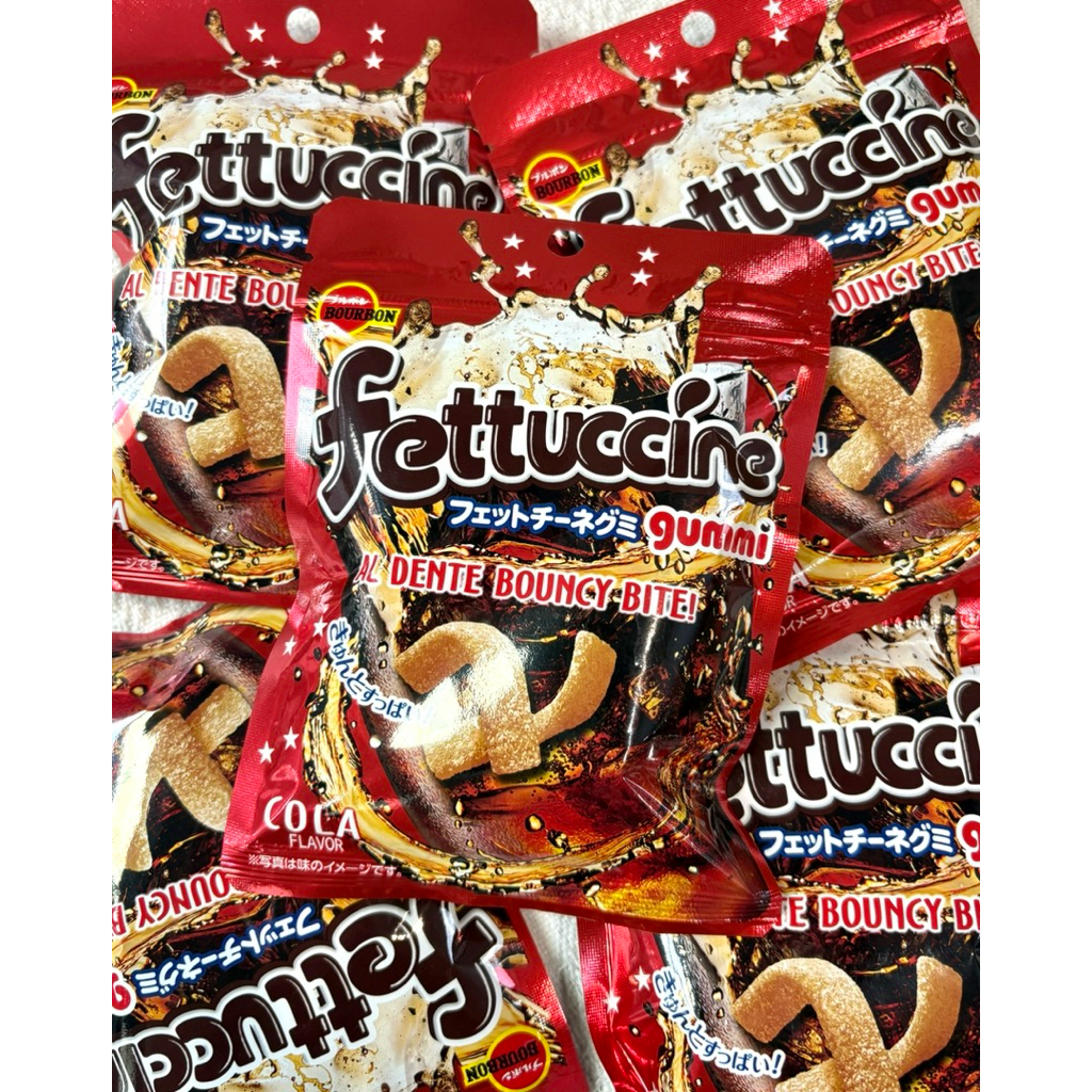 Kẹo Dẻo Bourbon Fettuccine Vị Cola Nhật Bản