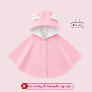 Dài Áo Phũ Nữa Người Bé / Áo Khoác Choàng Cho Bé Trai Và Gái