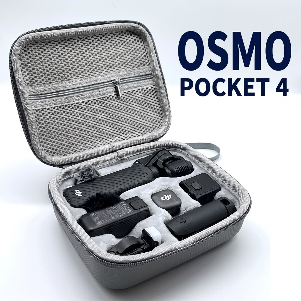 Túi chống sốc cho DJI Osmo Pocket 3 4 Camera túi đựng phụ kiện chống sốc cho osmo pocket 3 4