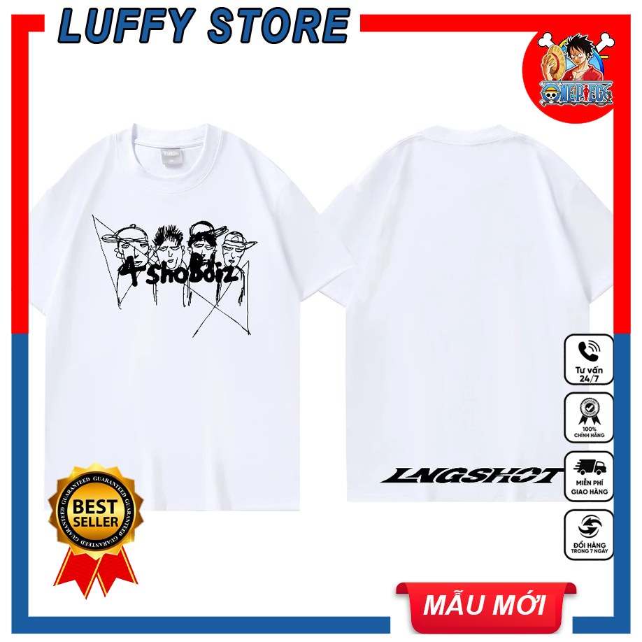 Áo Thun 4SHOBOIZ LNGSHOT - RHYCAP - Áo T-shirt in tên RHYCAP in chữ ký cực chất