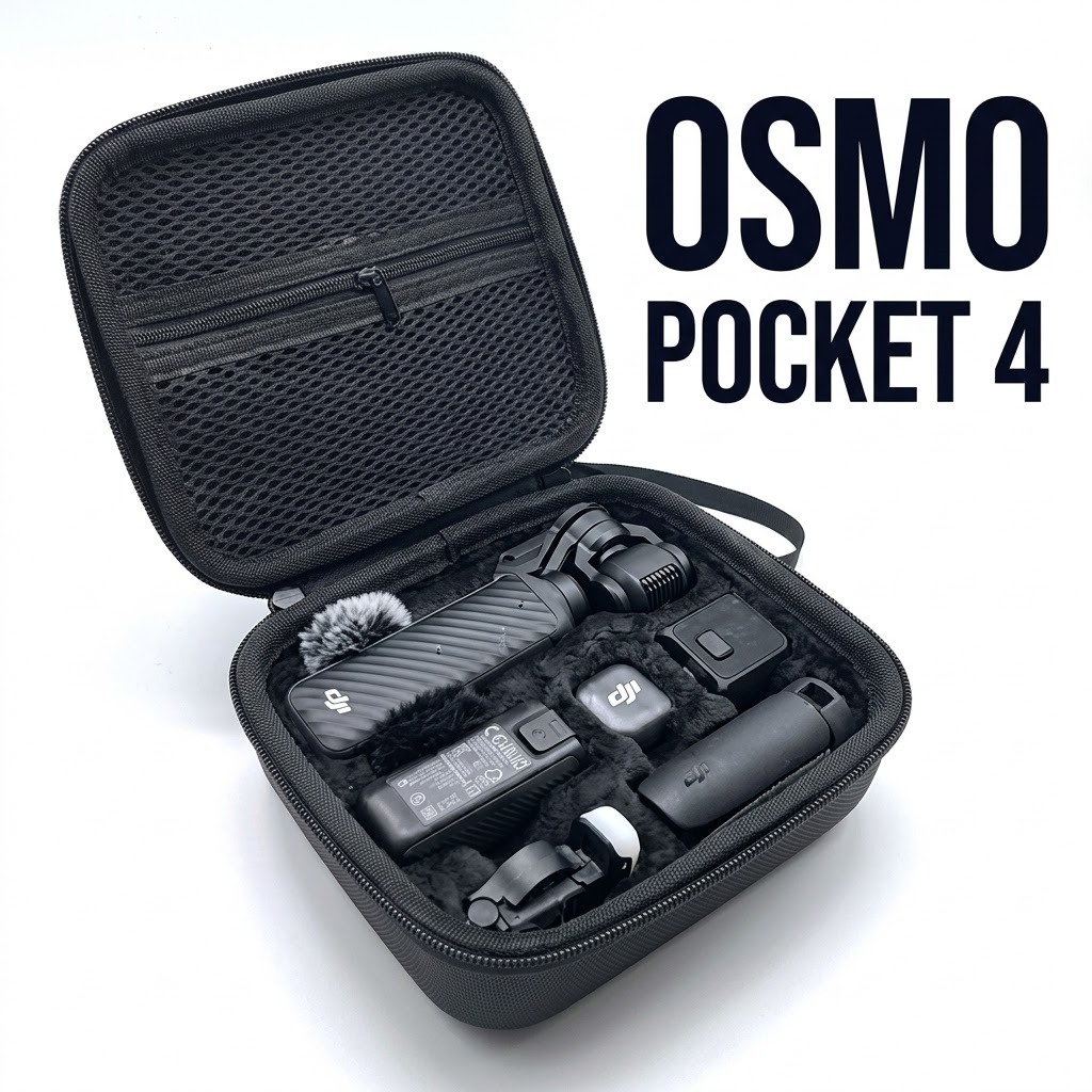 Túi chống sốc cho DJI Osmo Pocket 3 4 Camera túi đựng phụ kiện chống sốc cho osmo pocket 3 4