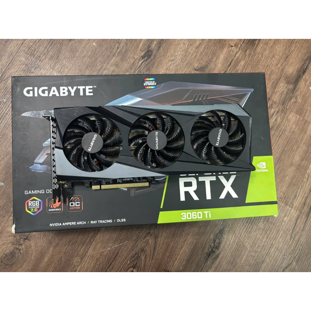 VGA Gigabyte RTX 3060 Ti Gaming OC 8GB GDDR6 - Hàng Cũ Đẹp, Test Kỹ, Bảo Hành Shop
