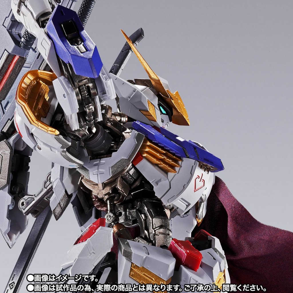 Bandai METAL BUILD GUNDAM BARBATOS (4TH FORM) + BOOMERANG MACE
