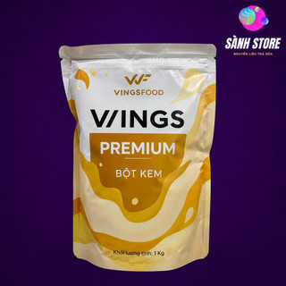 Bột sữa béo Wings Premium 1KG Pha Trà Sữa Tôn vị Trà