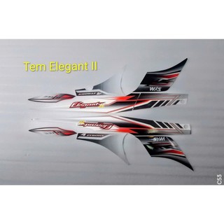 BỘ TEM XE ELEGANT 100 SYM