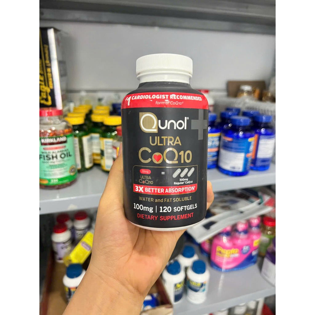 Hỗ Trợ tim mạch CoQ10 Qunol Ultra CoQ10 100mg 120 viên & 180 viên