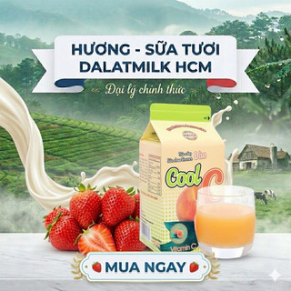 Thức uống lên men đào cool c 450ml Dalatmilk
