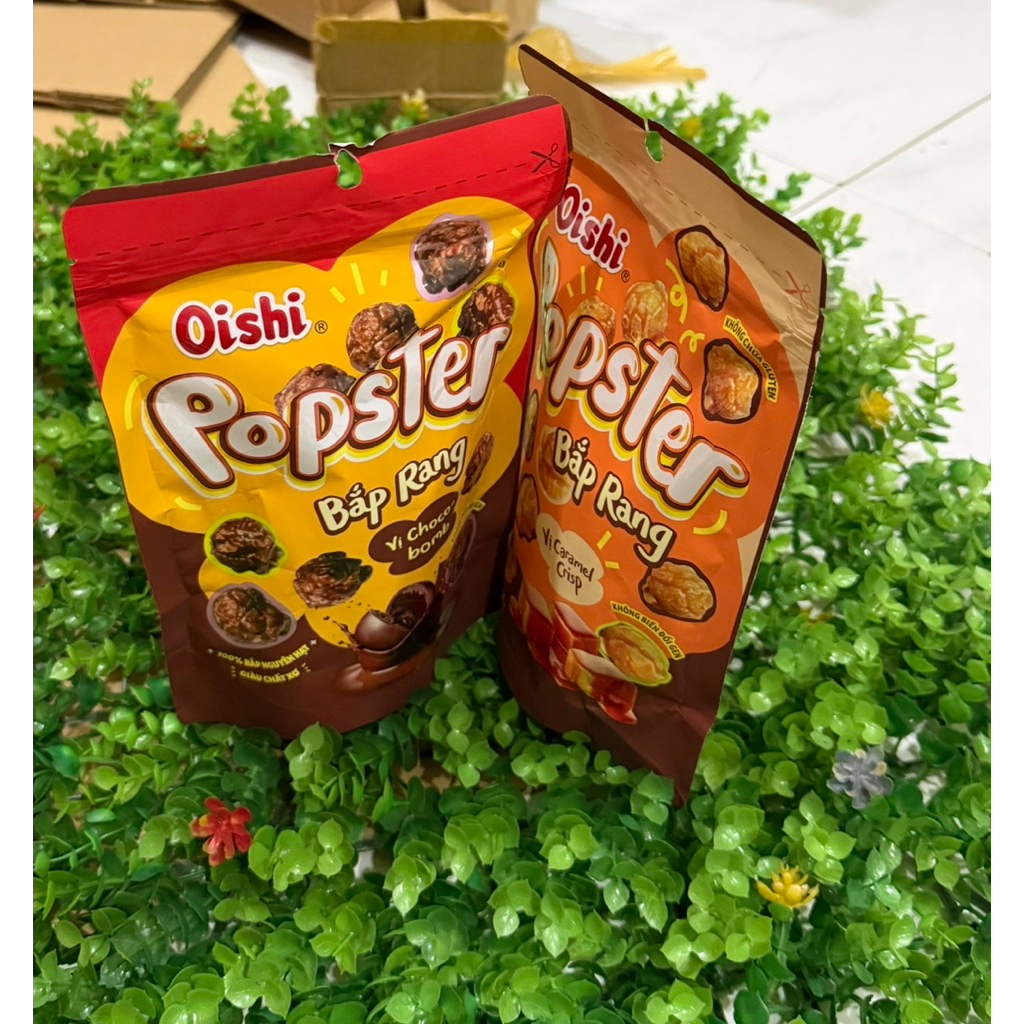 bánh oshi bắp rang có 2vị
