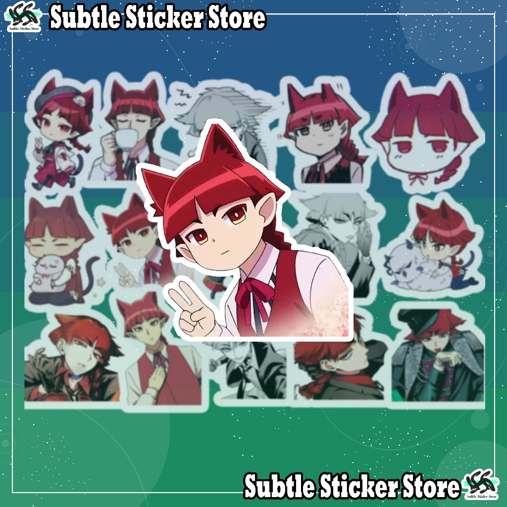 [Vào Ma Giới rồi đấy Iruma-kun] - Set 10/15 sticker Opera anime/manga Mairimashita Iruma-kun hình dá