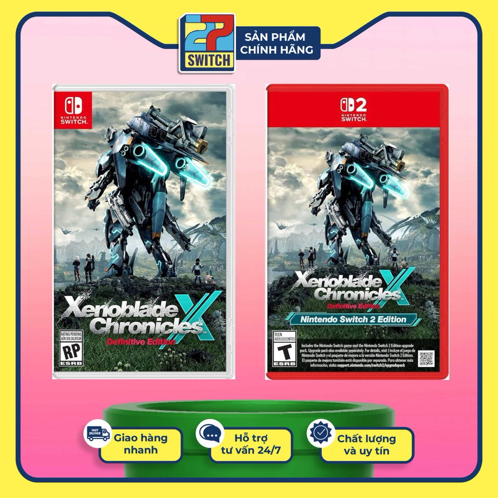 Băng Game Xenoblade Chronicles X: Definitive Edition Nintendo Switch