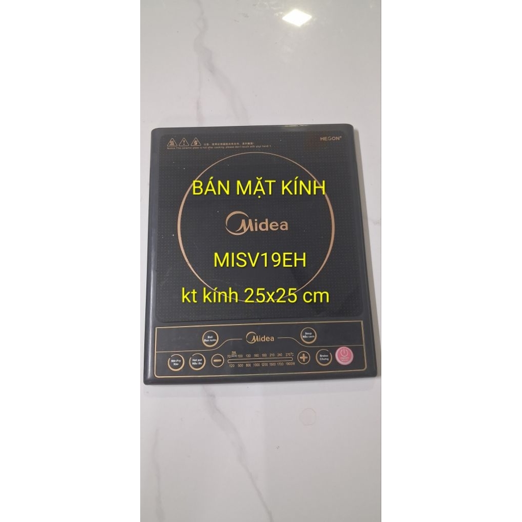 Mặt kính bếp từ Midea MISV19EH