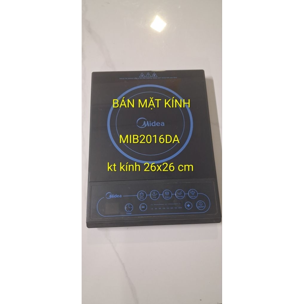 Mặt kính bếp từ Midea MIB2016DA