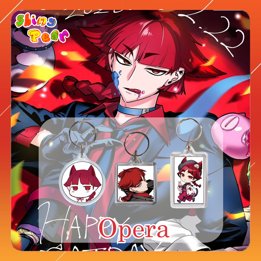 [Vào Ma Giới rồi đấy Iruma-kun] - Móc chìa khóa | Móc khóa Opera anime/manga Mairimashita Iruma-kun 