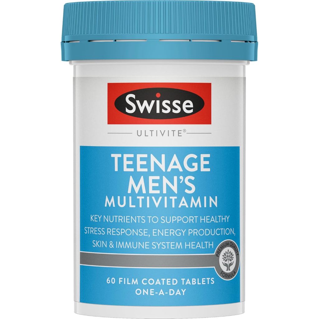 Swisse Ultivite Teenage Men's Multivitamin - 60 Tablets