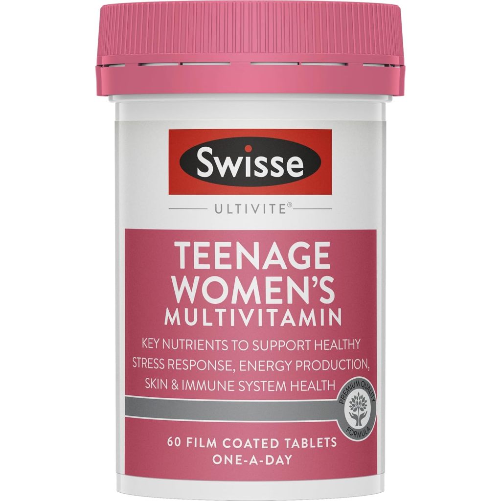 Swisse Ultivite Teenage Women's Multivitamin - 60 Tablets