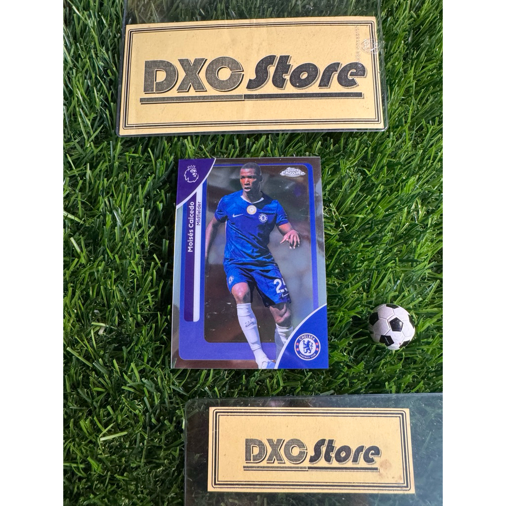 [ CHÍNH HÃNG ] - TOPPS CHROME PREMIER LEAGUE 2026 - MOISES CAICEDO (CHELSEA)