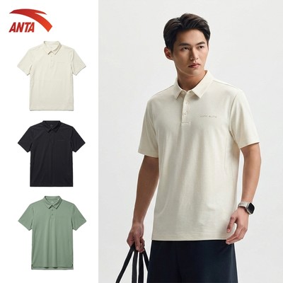 ANTA Nam Business Áo polo tay ngắn Thể Thao Short Sleeve Polo Shirt Pickleball Tập Gym Tennis 1525D7102