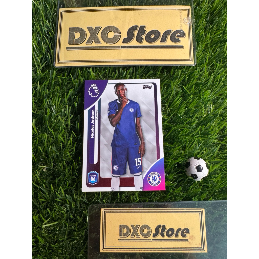 [ CHÍNH HÃNG ] - TOPPS PREMIER LEAGUE 2026 - NICOLAS JACKSON (CHELSEA)