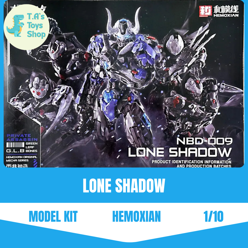 [HÀNG SẴN] Mô Hình Lắp Ráp Ninja Hemoxian Lone Shadow - Full version