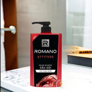Dầu Gội Romano 650g Đủ Mùi Hương – Sạch Gàu, Mềm Mượt, Thơm Lâu Cho Nam
