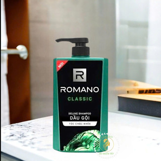 Dầu Gội Romano 650g Đủ Mùi Hương – Sạch Gàu, Mềm Mượt, Thơm Lâu Cho Nam