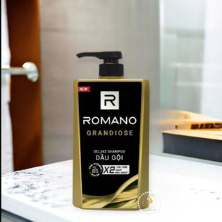 Dầu Gội Romano 650g Đủ Mùi Hương – Sạch Gàu, Mềm Mượt, Thơm Lâu Cho Nam