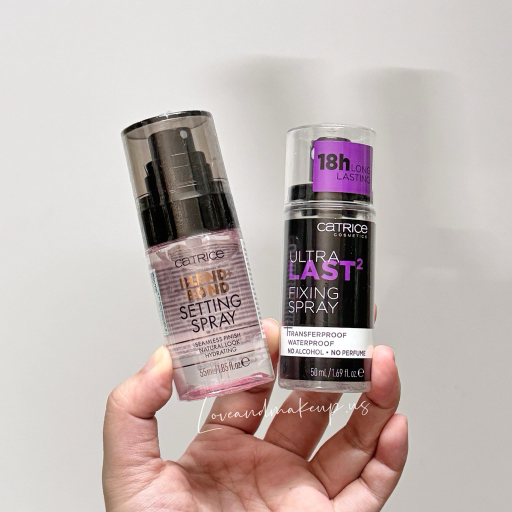 Xịt Khoá Giữ Nền Makeup Catrice Setting Spray & Fixing Spray