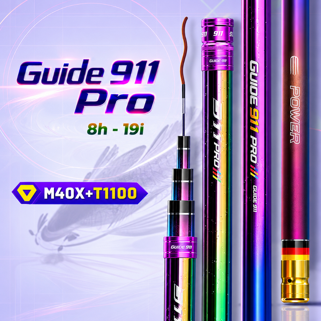 Cần câu tay Guide 911 Pro 8H - 19i