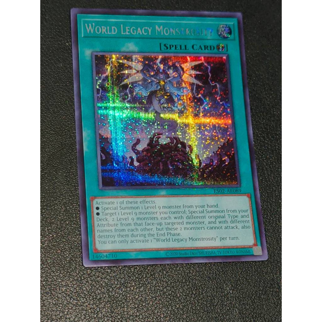 ES02-AE089 World Legacy Monstrosity - Secret